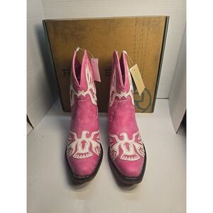 Roper Women's Amelia‎ Vintage Western Booties Snip Toe Size 7 NIB